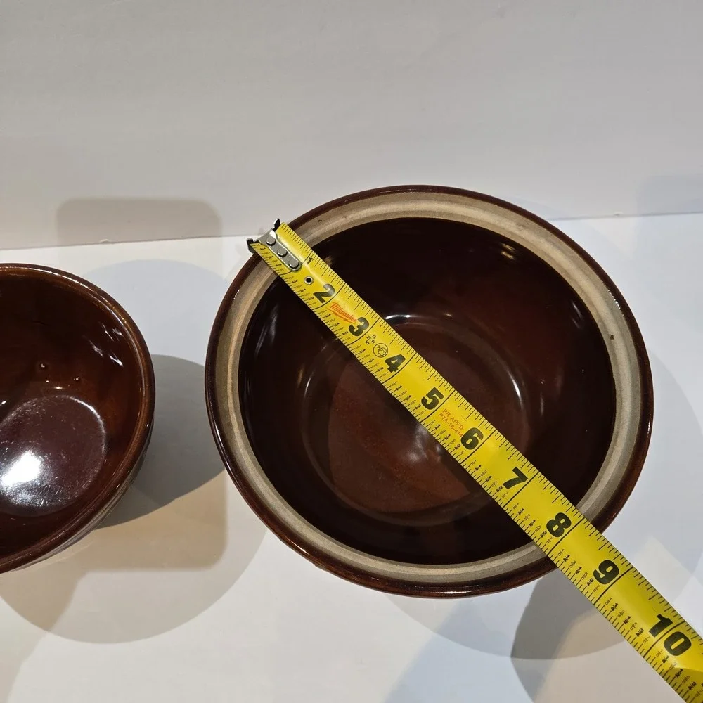 Marcrest Daisy Dot Brown Stoneware 8.5